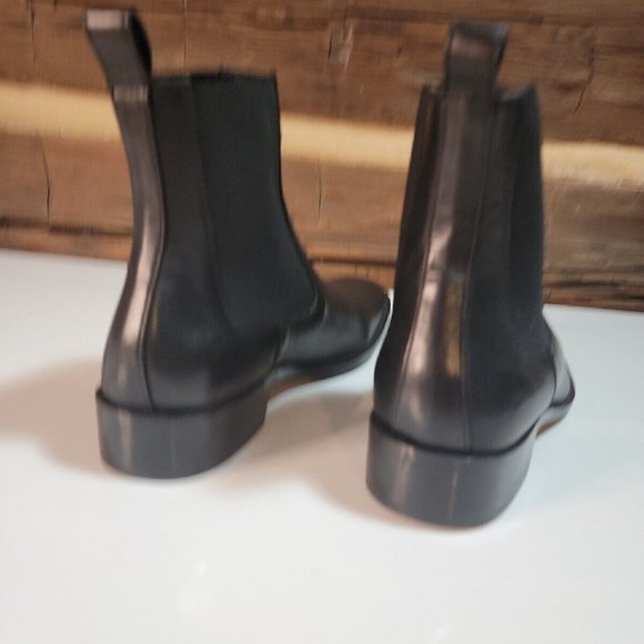 Men\'s Boots Tommy Hilfiger Black Size 42 - 9.5 New Without Tags
